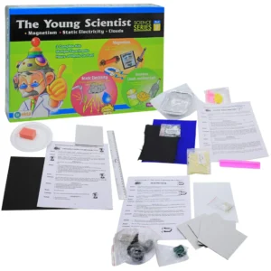Young Scientist | 3 Science Experiment Kit for Kids – Build & Explore with Magnetism, Static Electricity & Weather Activities
