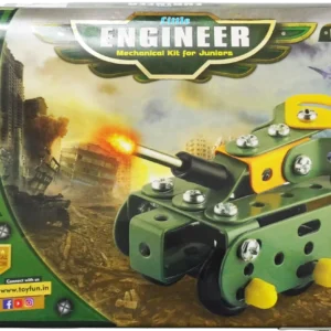 ToyFun Little Engineer – Battlefield Mechanical Kit for Juniors (17 Models, Age 8+)