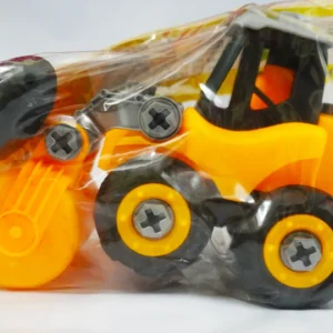 Build & Play Bulldozer Toy for Kids | Construction Vehicle Activity Toy | STEM Screwdriver Toy for Boys & Girls