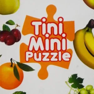 Tini Mini Fruits Puzzle for Kids (20 Pieces) – Educational Brain Development Toy | Screen-Free Learning Activity