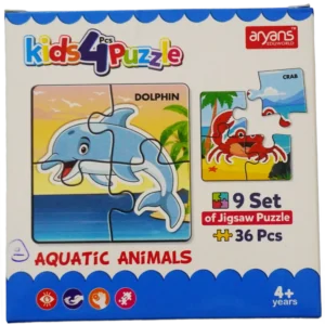 Aquatic Animals Puzzle for Kids | Screen Free Brain Toys