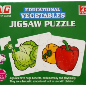 Vegetable Educational Jigsaw Puzzle for Kids – Learn & Play Toy